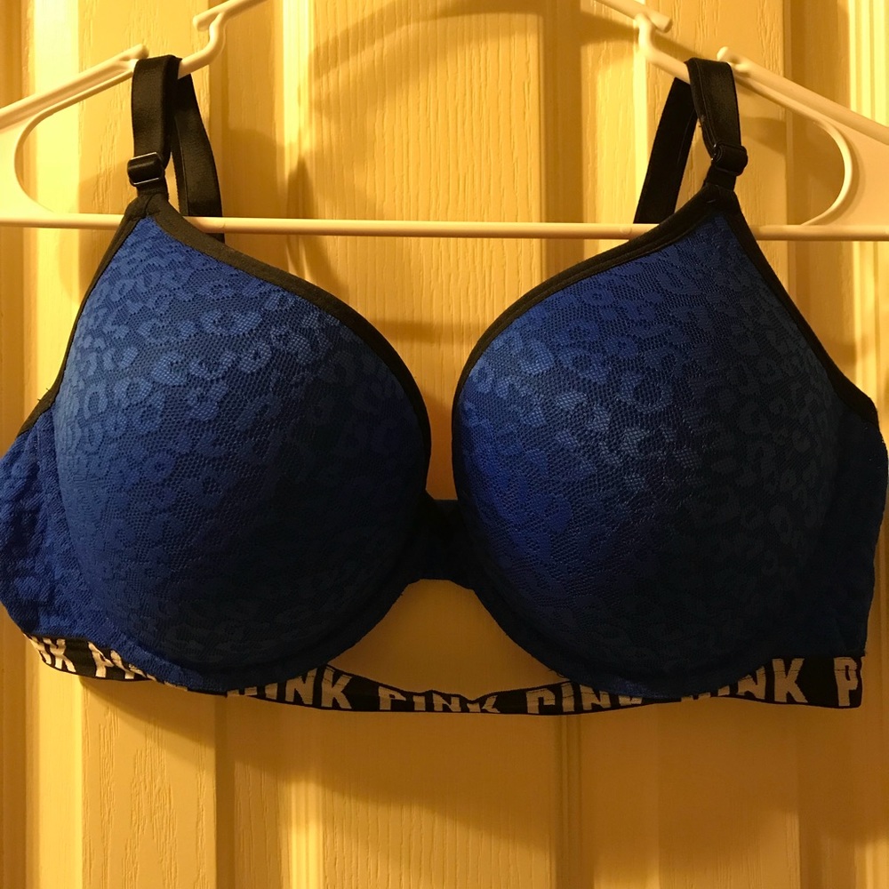 PINK Logo Band Push-Up Bra 36DD